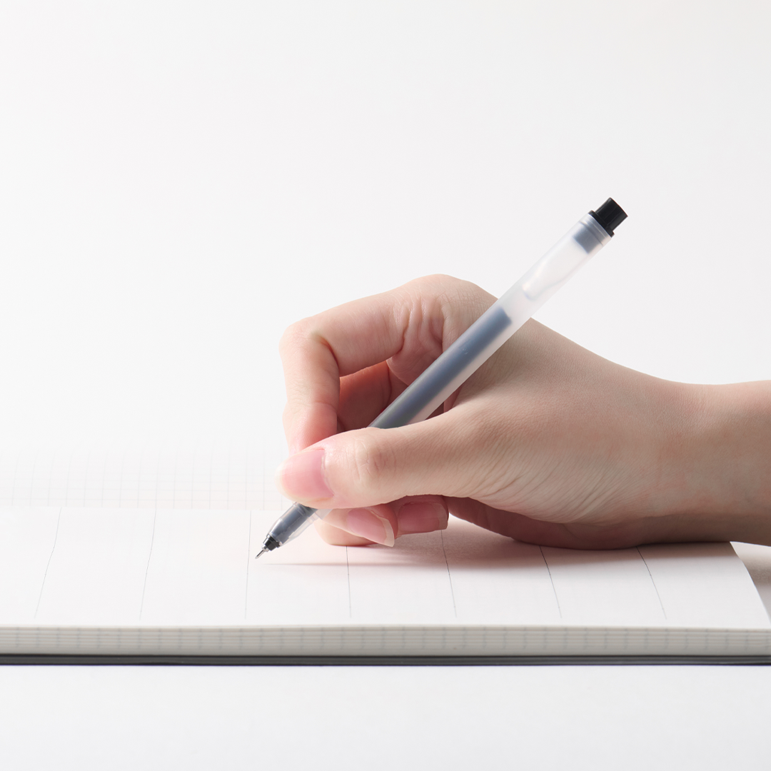 Base 0.5mm High-Cap Triangular Gel Pen Set