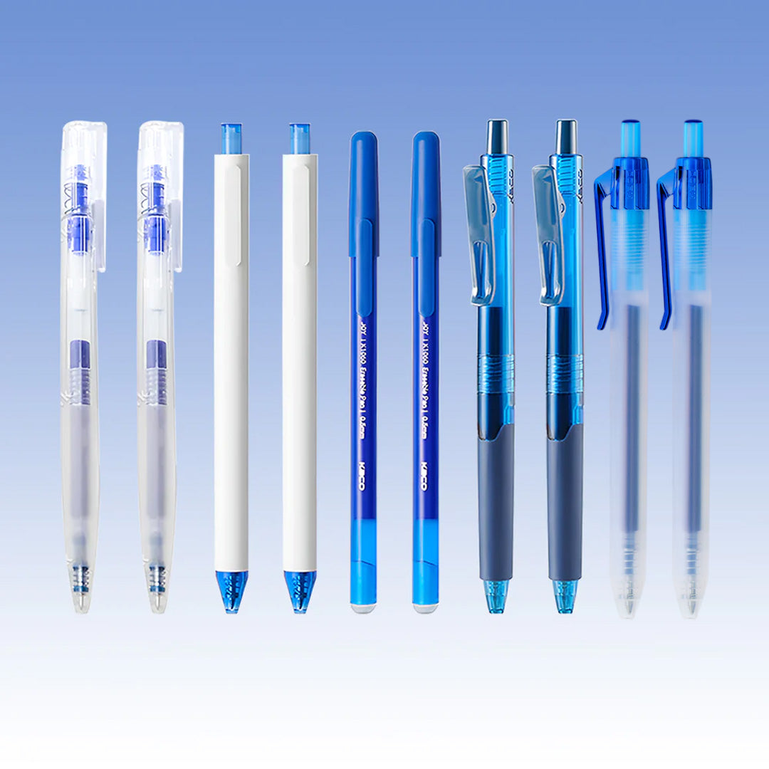 Cool Blue Pen Set