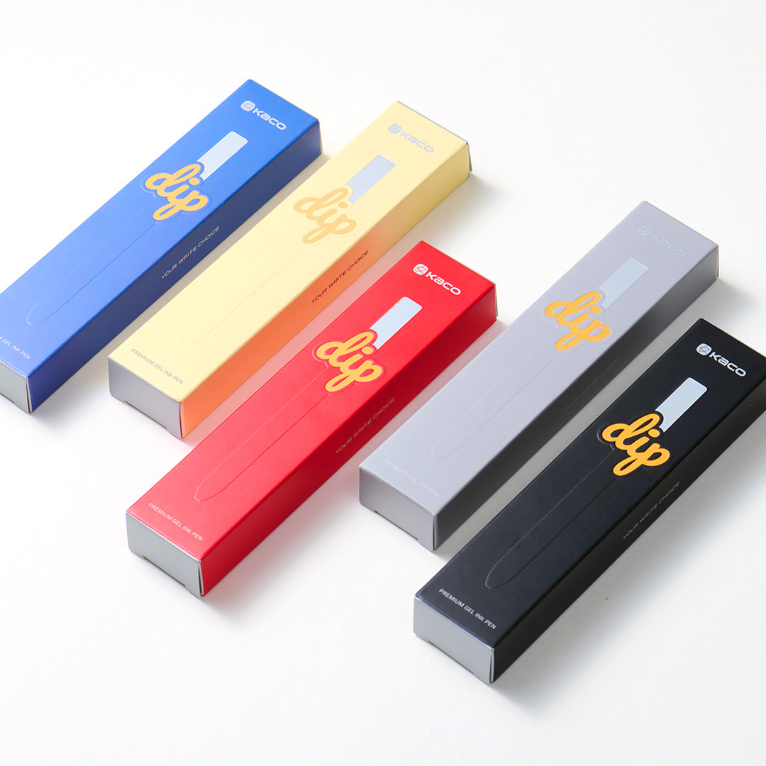 Dip Retractable 0.5 Gel Ink Pen