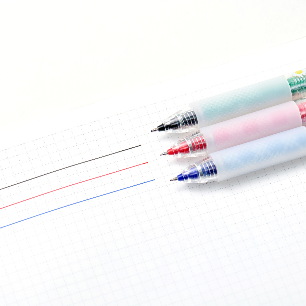 Jumbo Flower Retractable Gel Pen Set