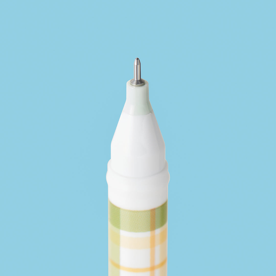 Jumbo Plaid Gel Pen Set