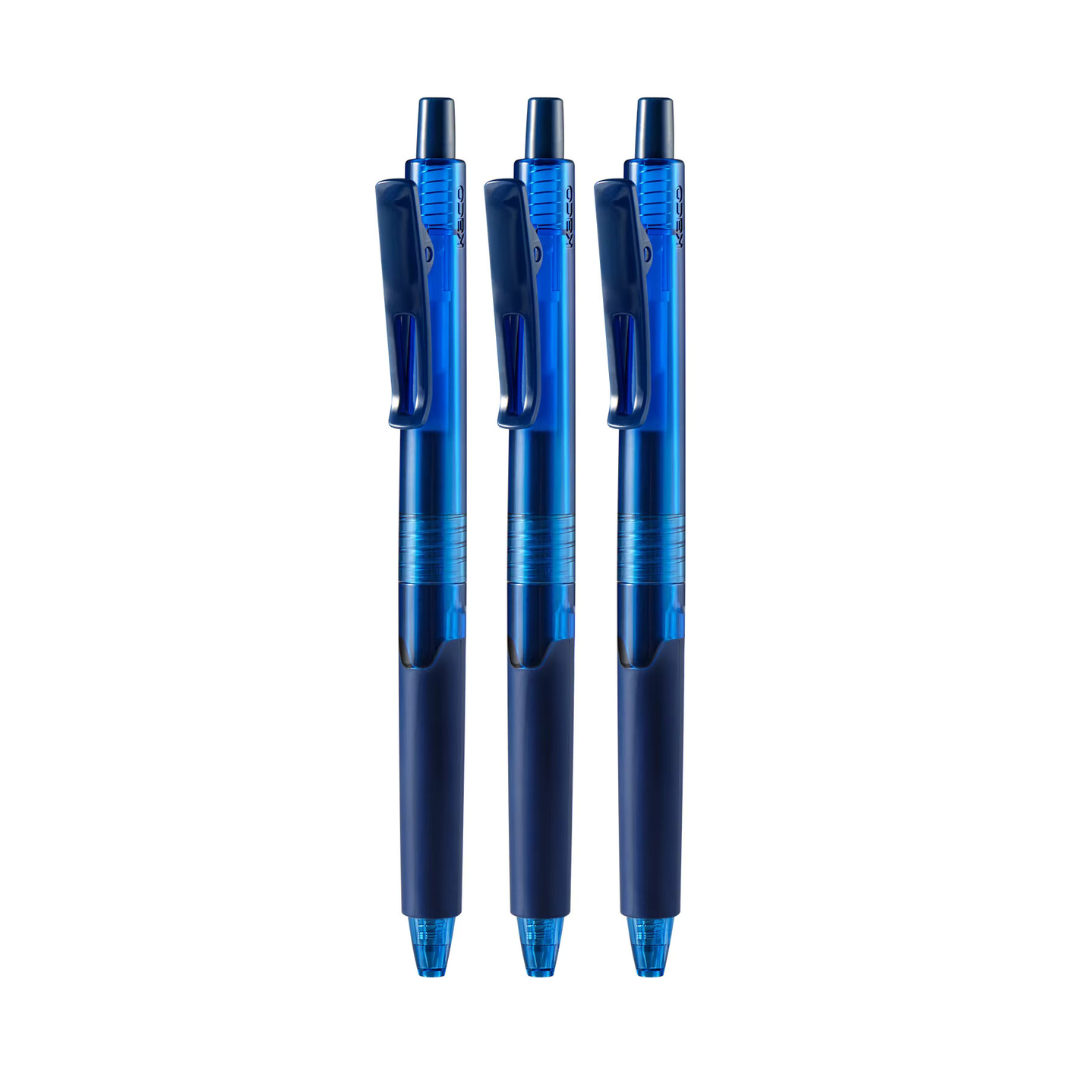 K9 Transparent Gel Ink Pen- Pack of 3