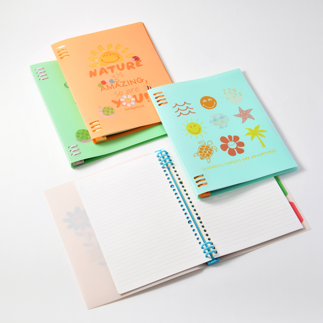 Smiley World Loose-leaf Notebooks