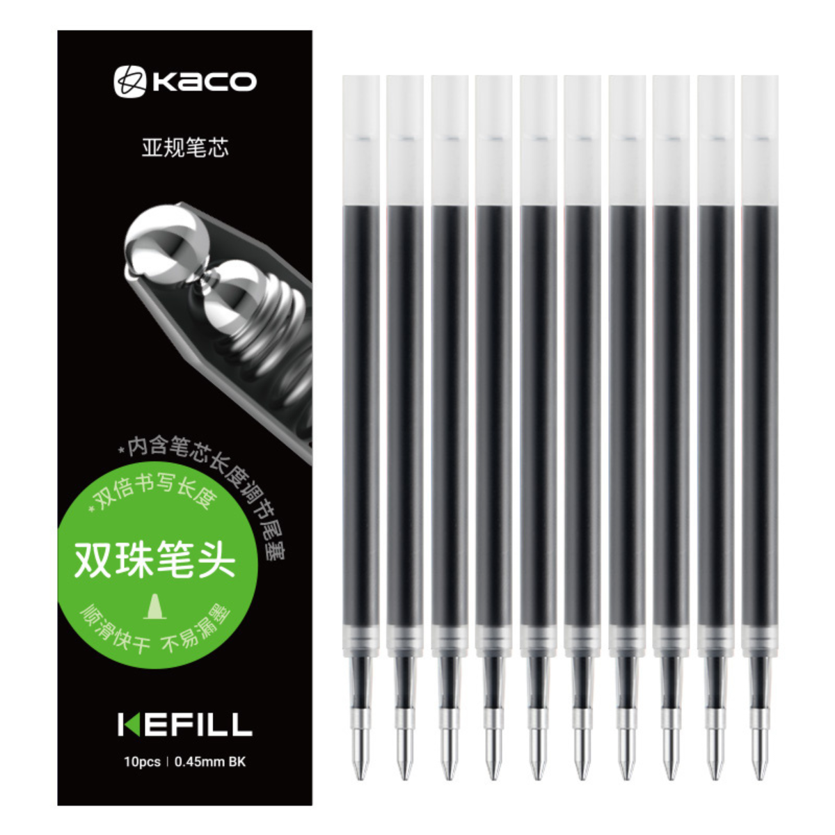 Duraball Tip Gel Pen Refill Set