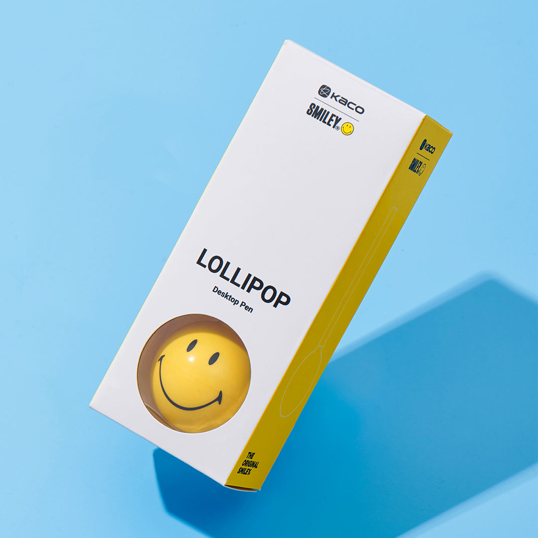Lollipop Smiley Desktop Pen