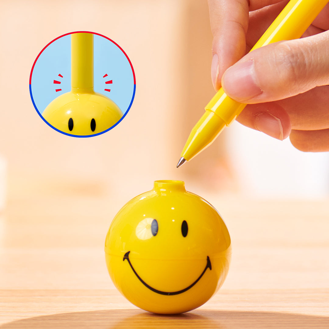 Lollipop Smiley Desktop Pen