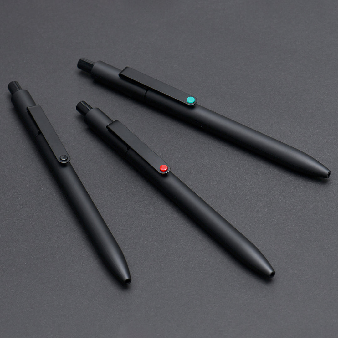 Midot Clip Chrome Gel Pen Set