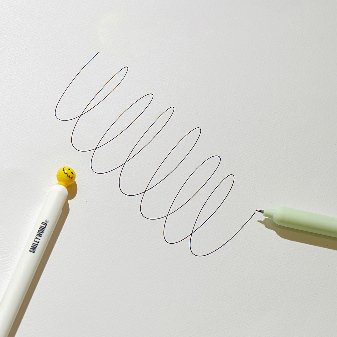 Popup Smiley World Gel Pen Set