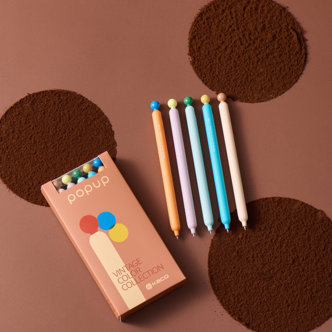 Popup Vintage Party Gel Pen Set