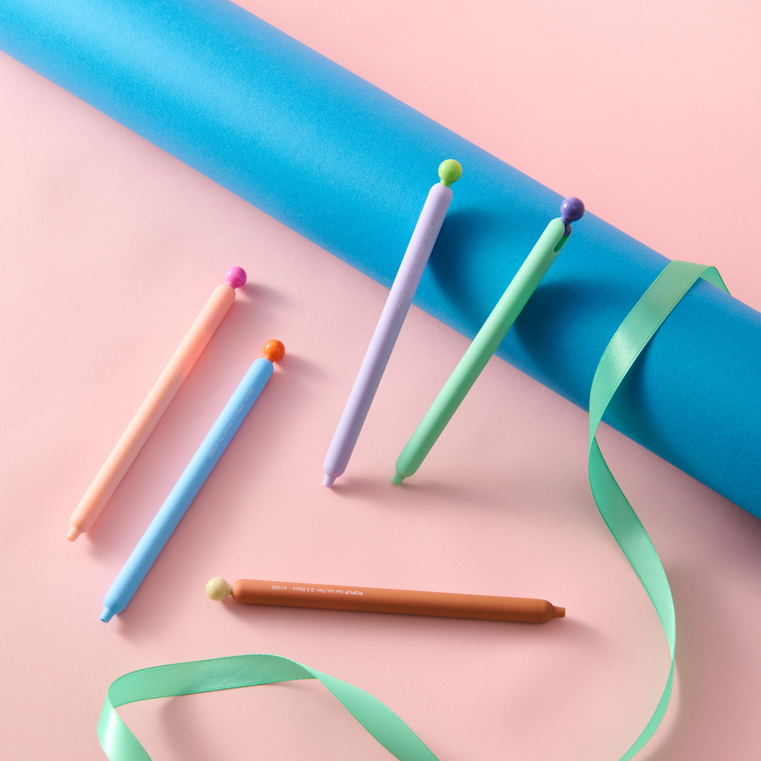 Popup Vintage Party Gel Pen Set