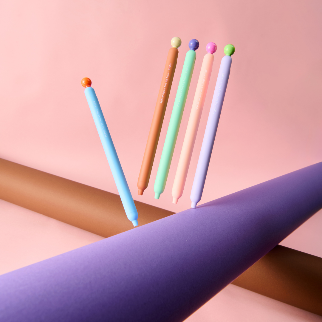 Popup Vintage Party Gel Pen Set