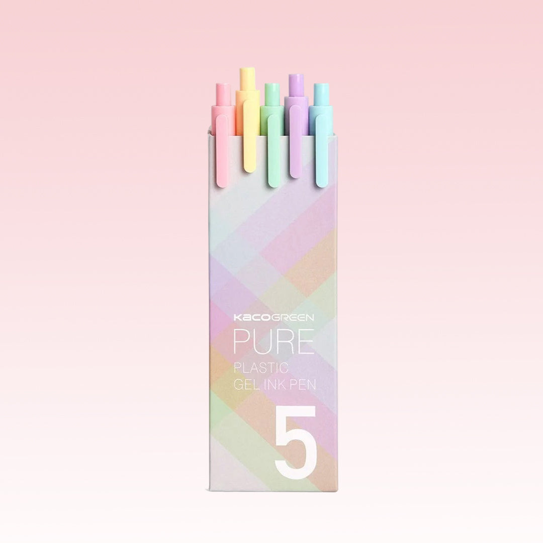 Pure Macaron Gel Pen Set