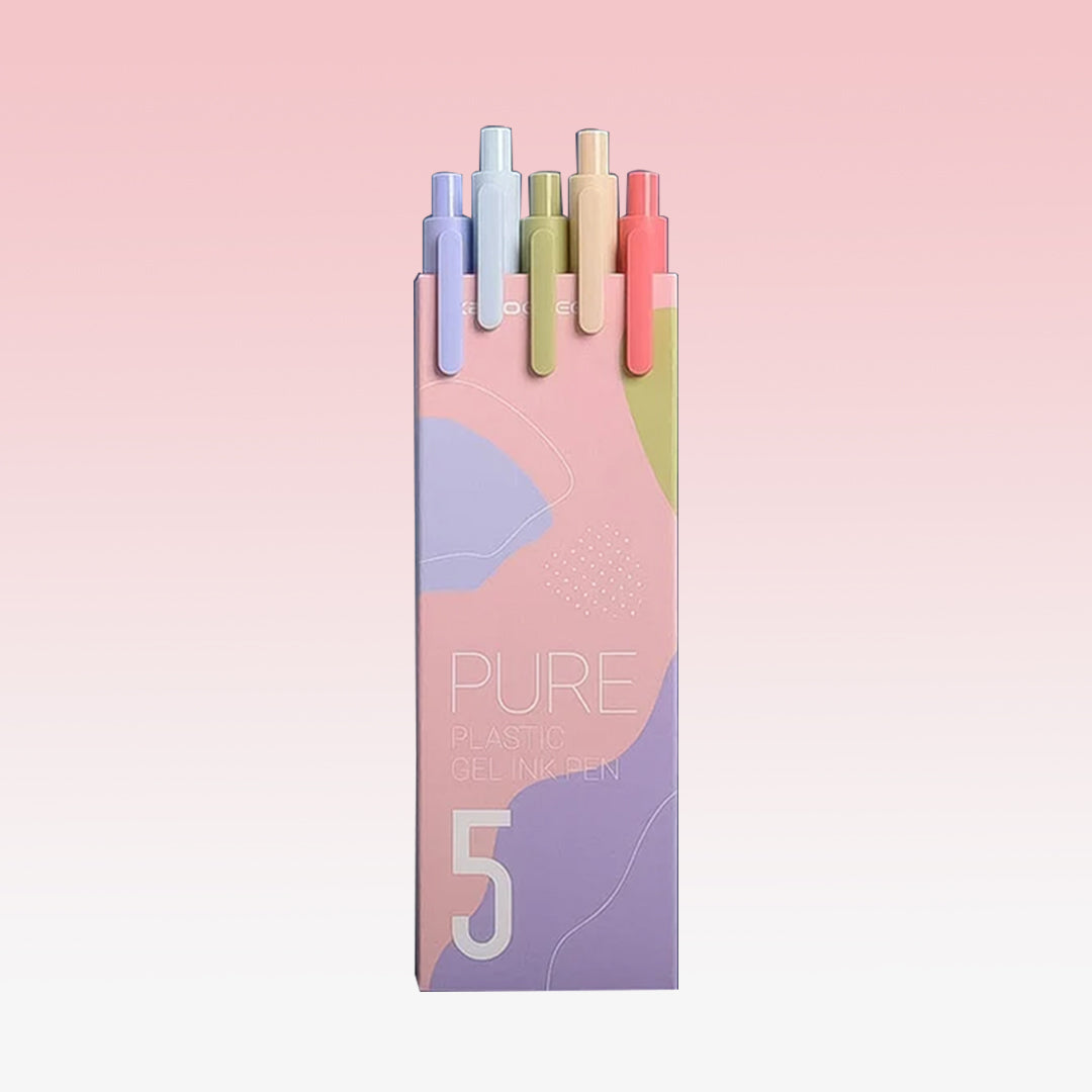 Pure Macaron Gel Pen Set
