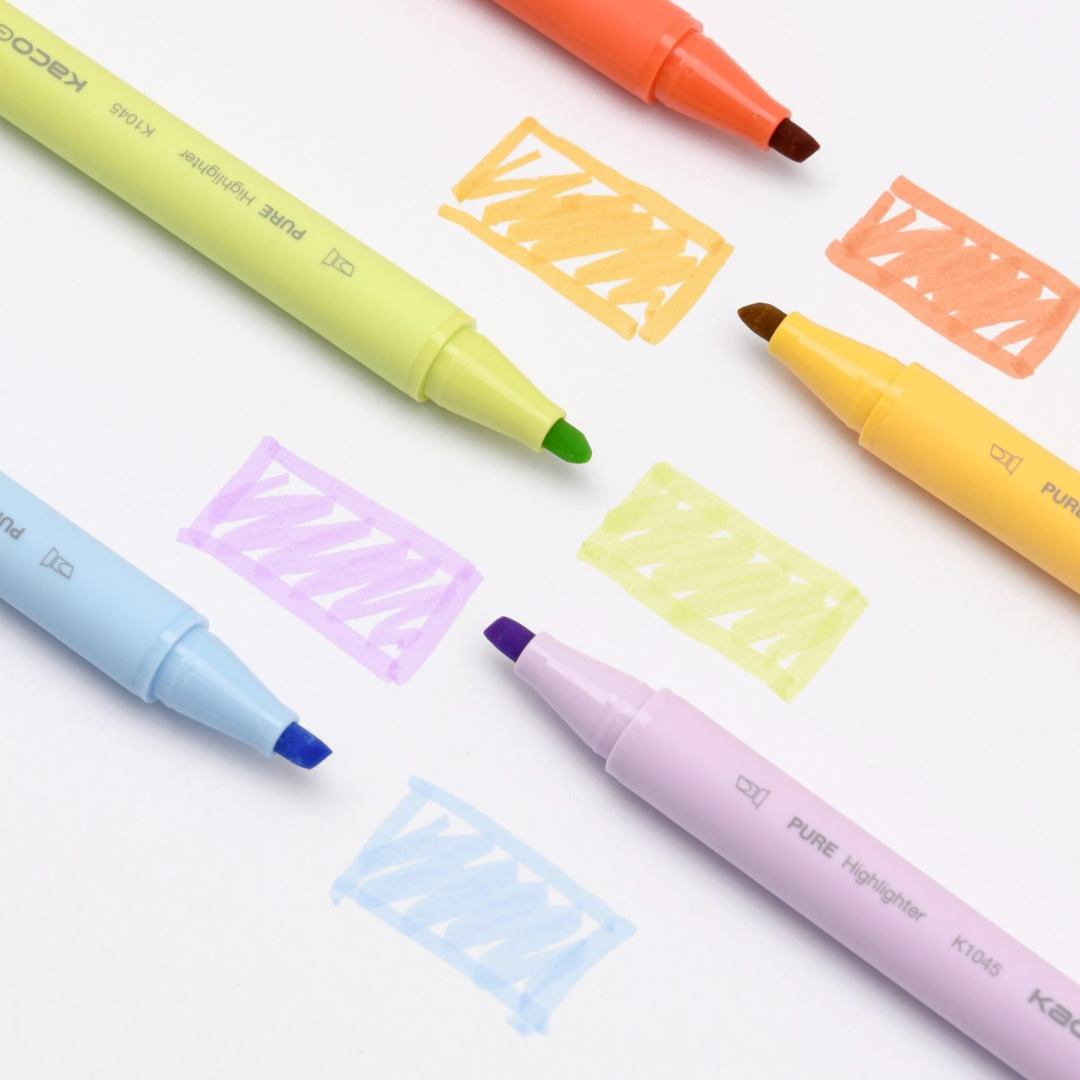 Pure Macaron Highlighters Set