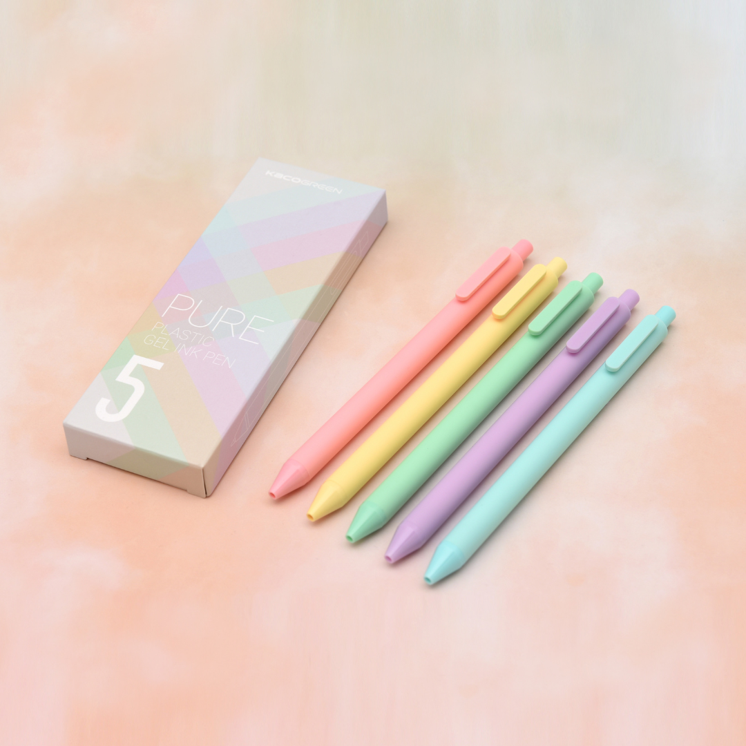 Pure Macaron Gel Pen Set
