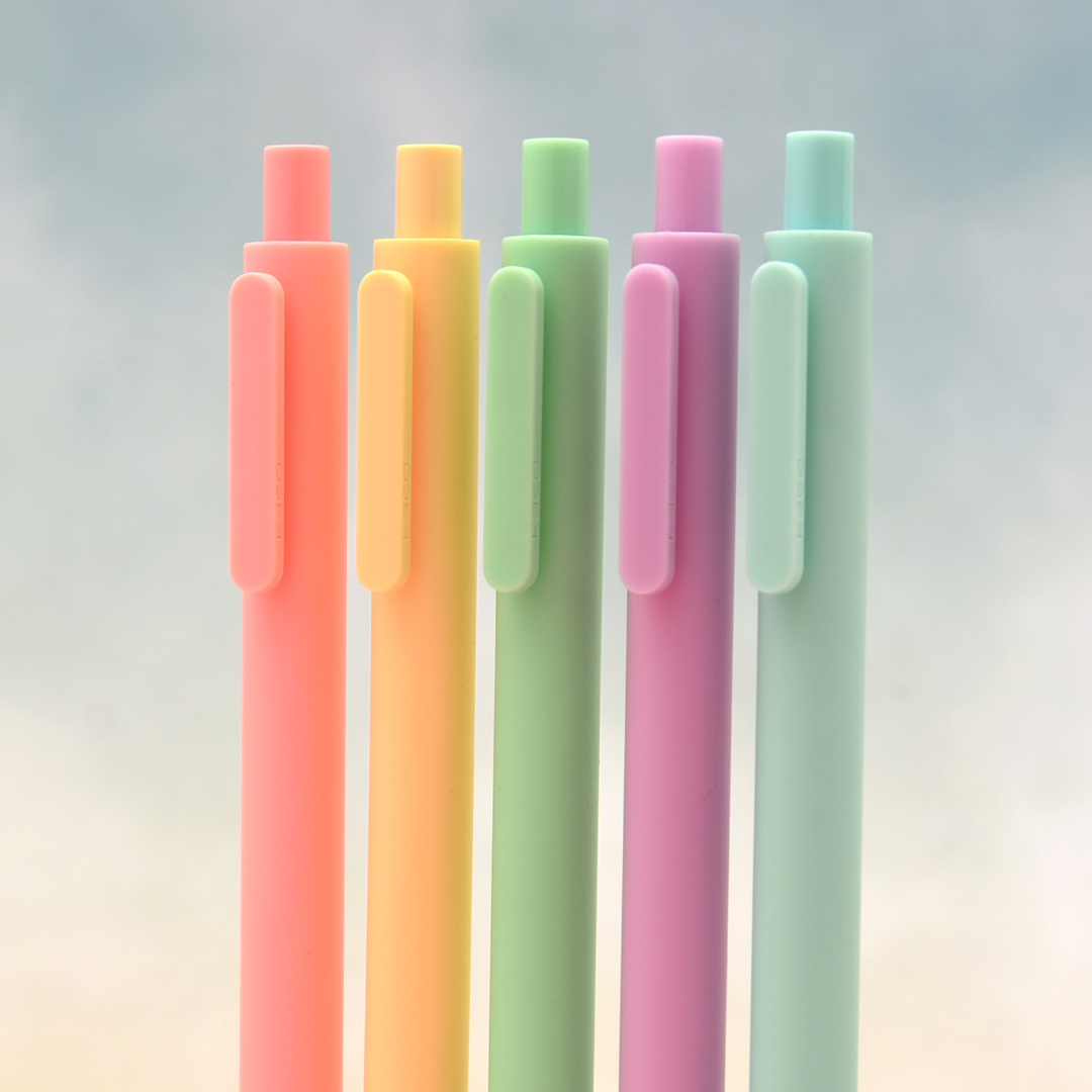 Pure Macaron Gel Pen Set