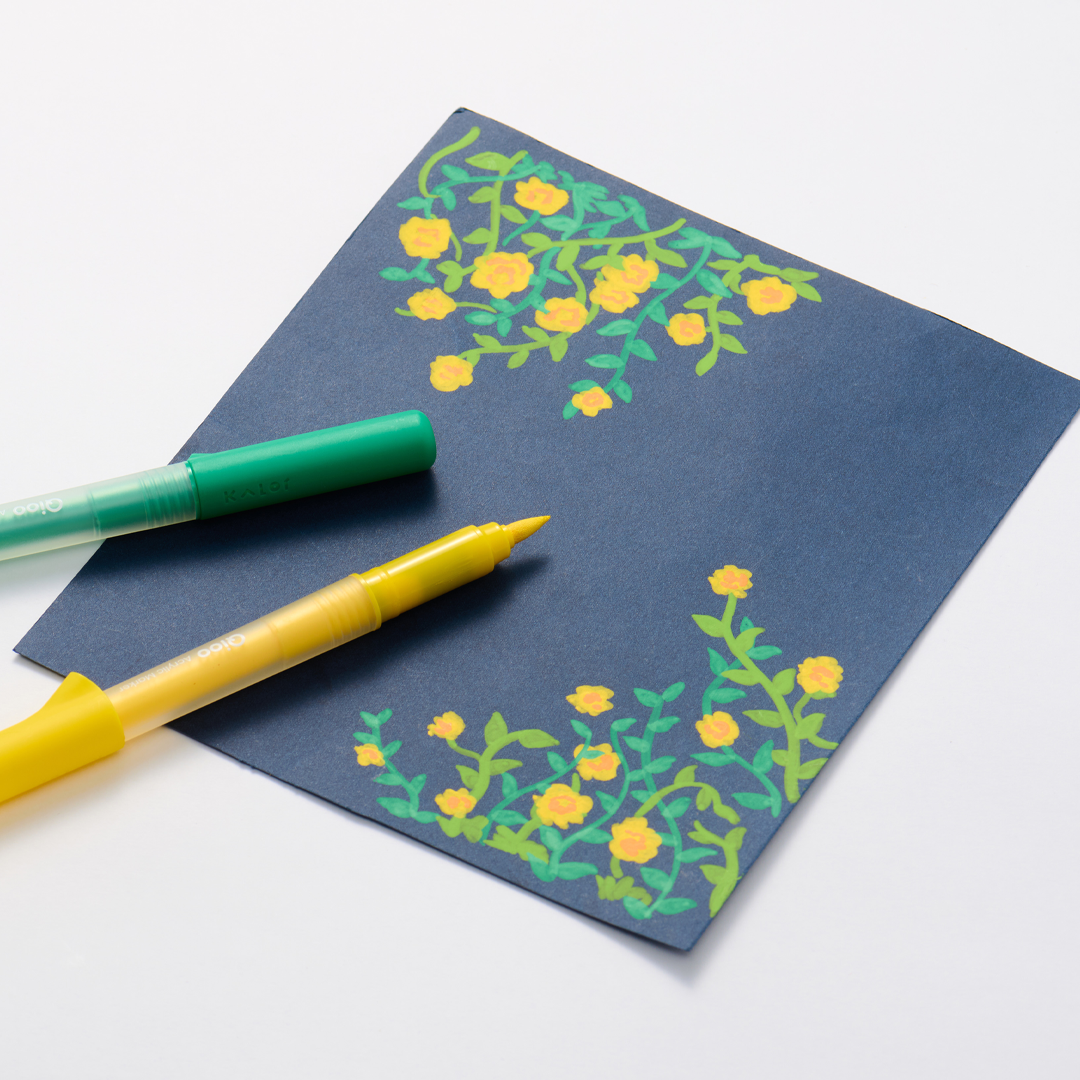 Qioo Acrylic Marker Set