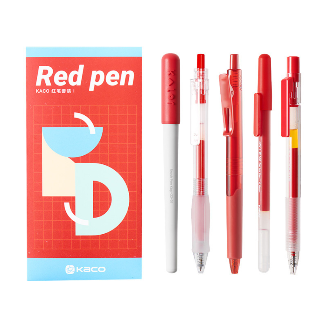 Red I Collection Pen Set