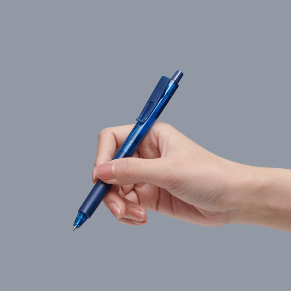 K9 Gel Ink Pen Transparent 0.5 Dark Blue Ink - SCOOBOO - GEL PEN