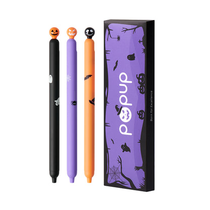 Popup Halloween Gel Pen Set