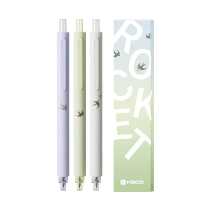 Rocket Swallow Gel Pen Set