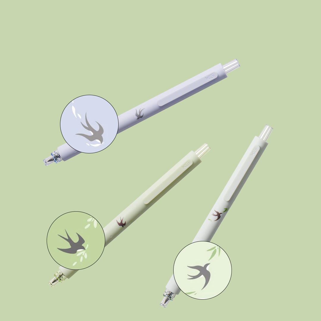 Rocket Swallow Gel Pen Set