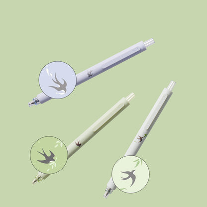 Rocket Swallow Gel Pen Set