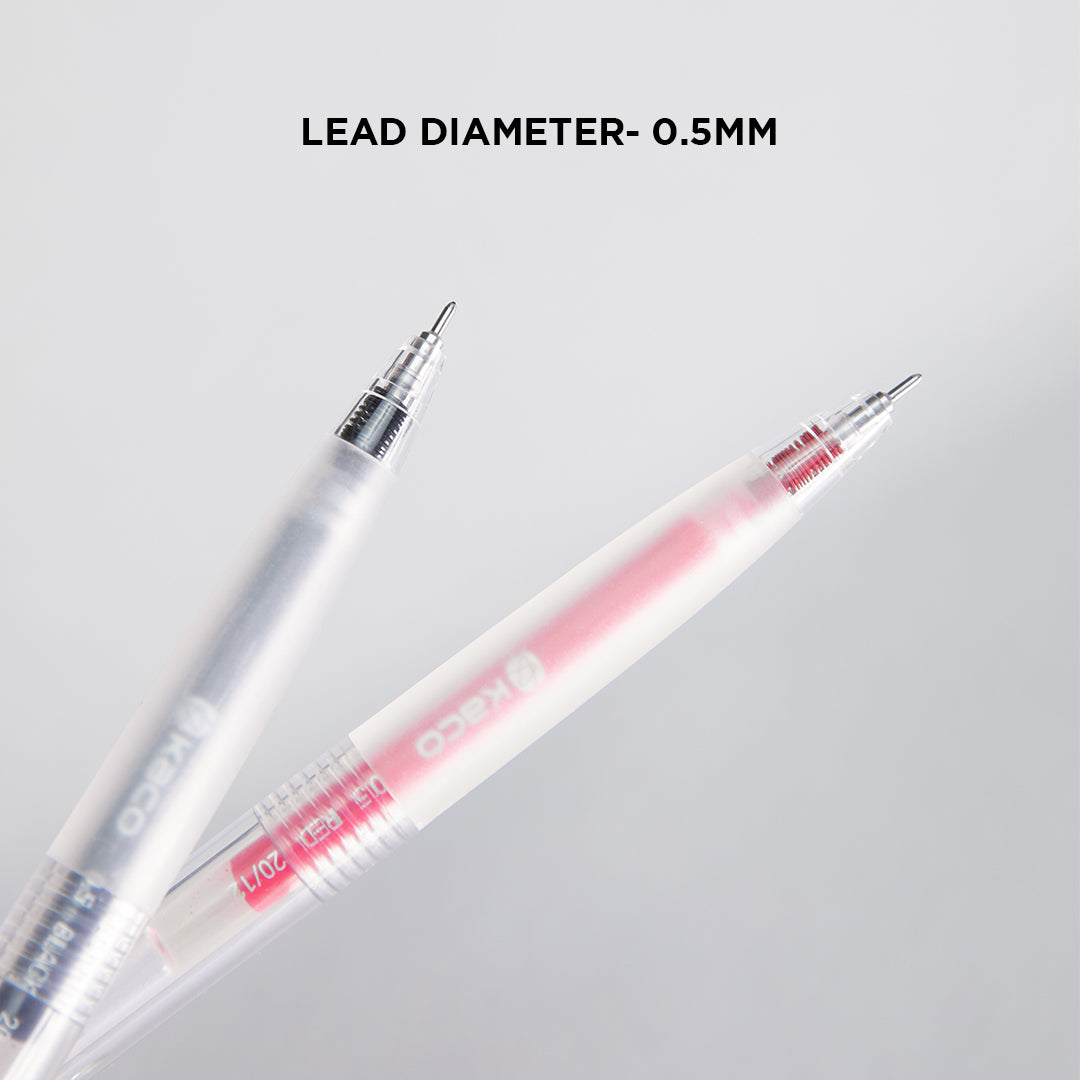 Keybo Transparent Gel Pen - Pack of 10
