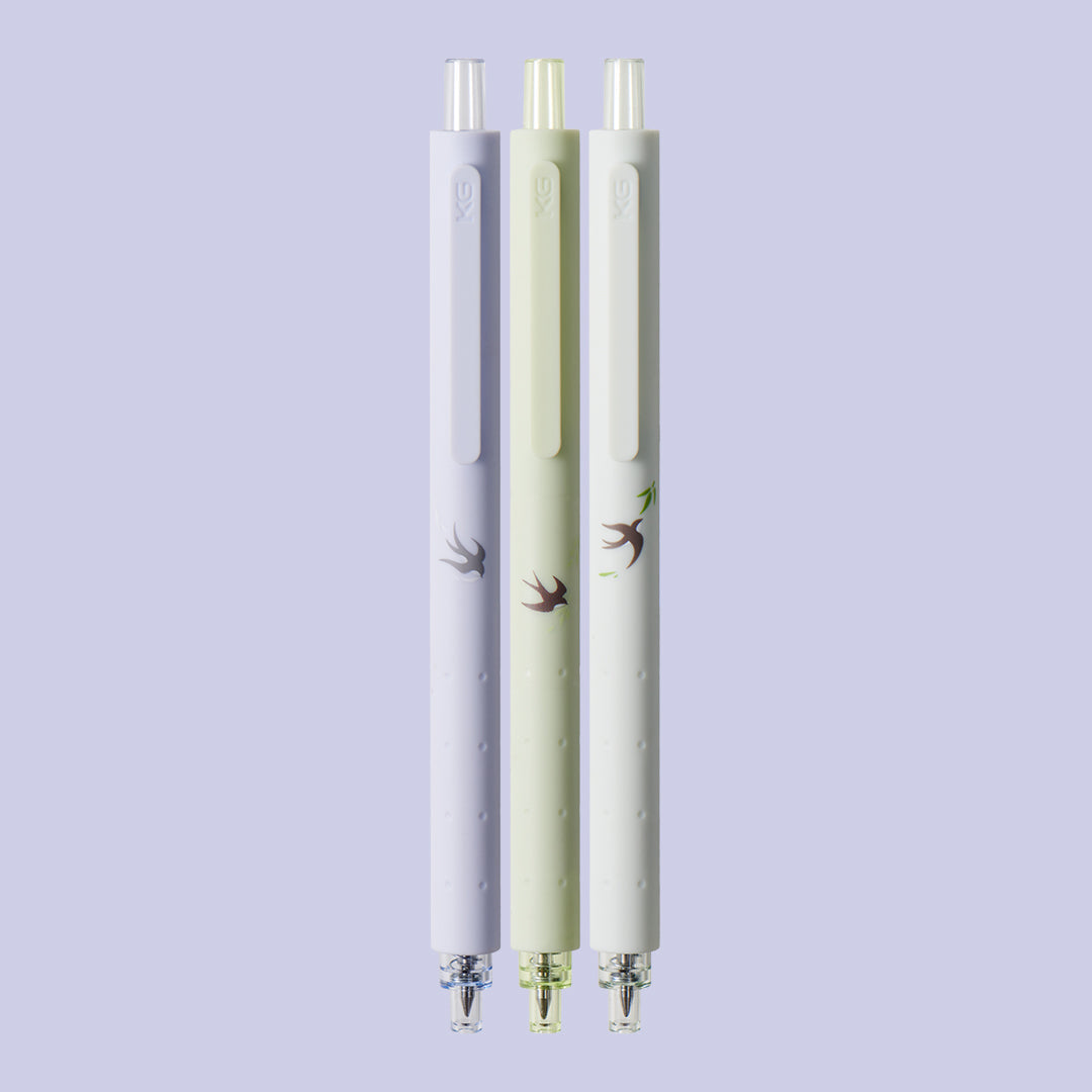 Rocket Swallow Gel Pen Set