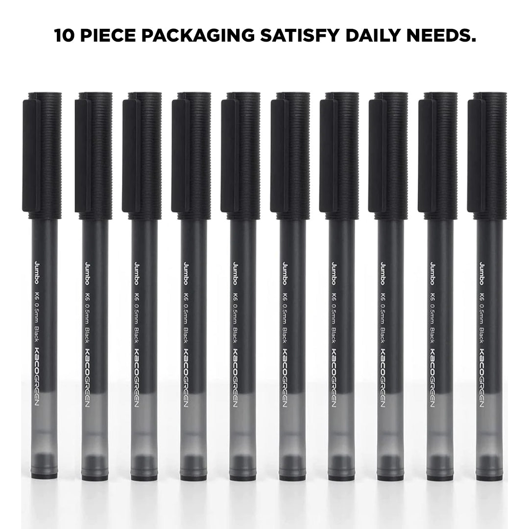 Jumbo Large Capacity Gel Pens - Pack of 10