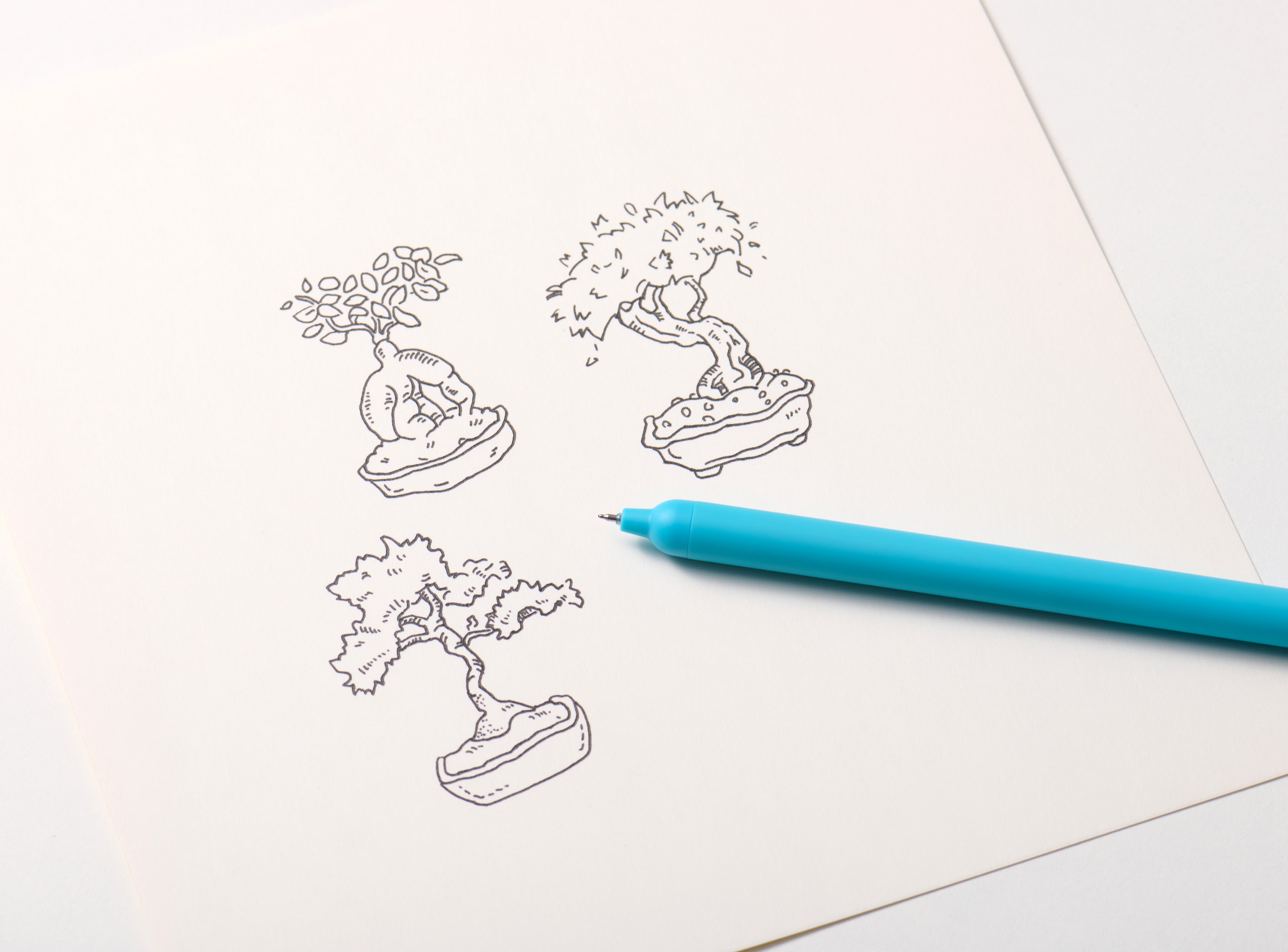 Popup Klam Gel Pen Set