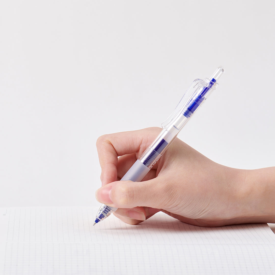 Jumbo Push Blue Gel Pen