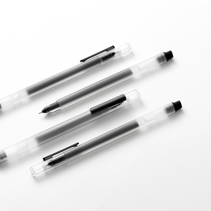 Base 0.5mm High-Cap Triangular Gel Pen Set