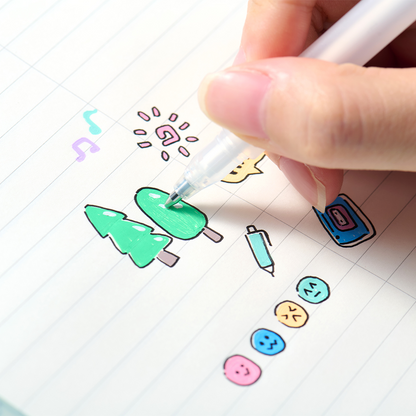 Base 12 Mix Color Gel Pen Set