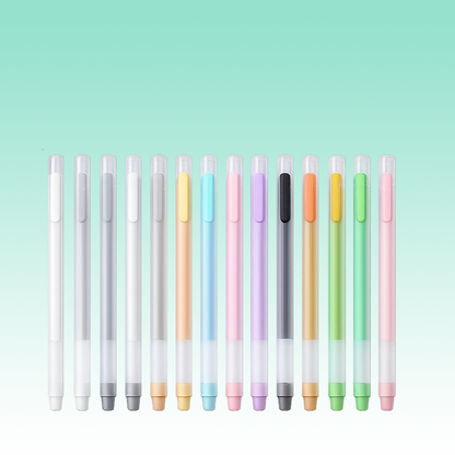 Base 12 Mix Color Gel Pen Set