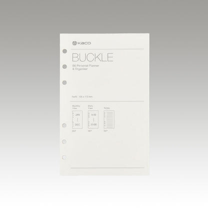 Buckle Personal Planner+Refill