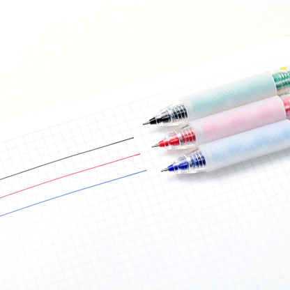 Jumbo Flower Retractable Gel Pen Set