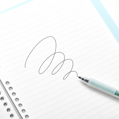 Jumbo Flower Retractable Gel Pen Set