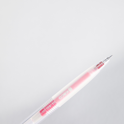 K7 Transparent Gel Pens, Blue, Dark Blue, Black, Red