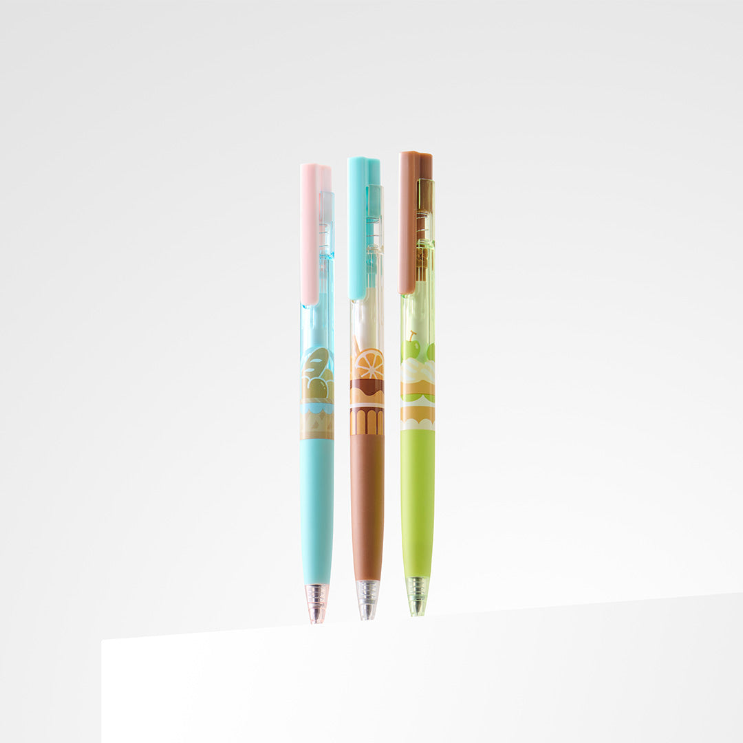 K7 Lazy Afternoon Tea Gel Pen Set