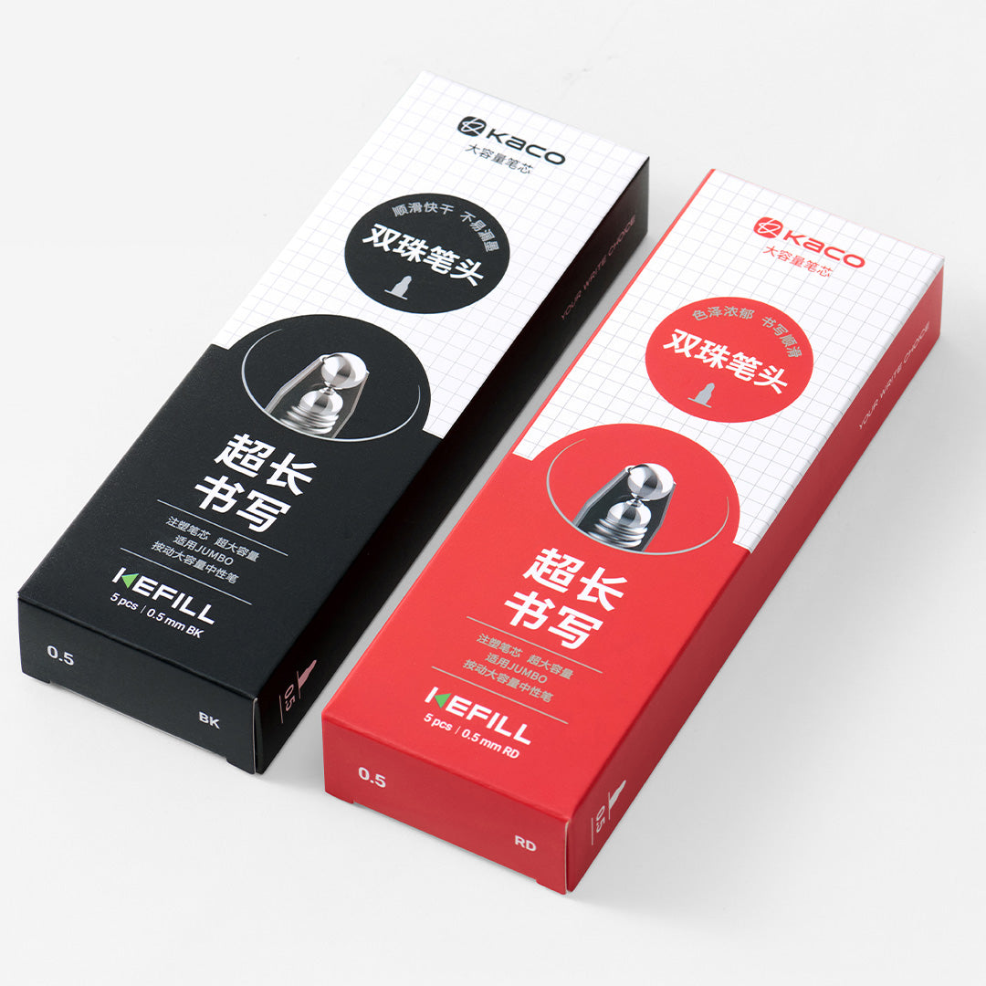 Jumbo KEFILL Large Capacity Gel Pen Refill Set