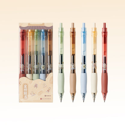 Keybo Gold List Gel Pen Set