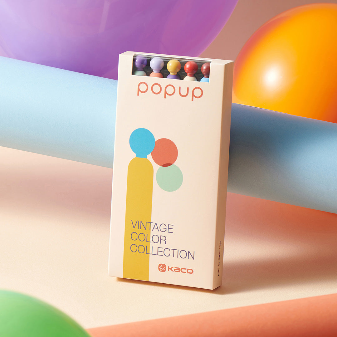 Popup Vintage Party Gel Pen Set