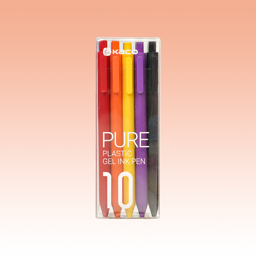Pure Assorted Gel Pens Set - Kaco – KACO