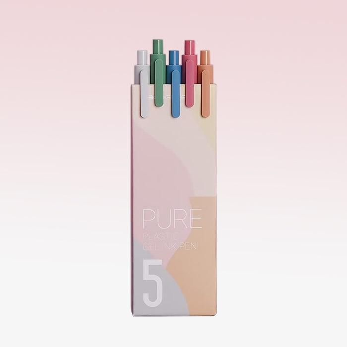 Pure Macaron Gel Pens - Set of 5 - Kaco – KACO
