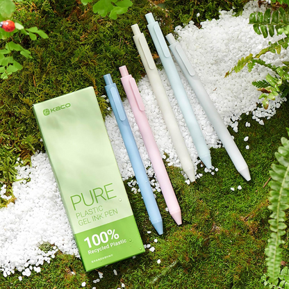 Pure Recycle Natural Story Gel Pen Set