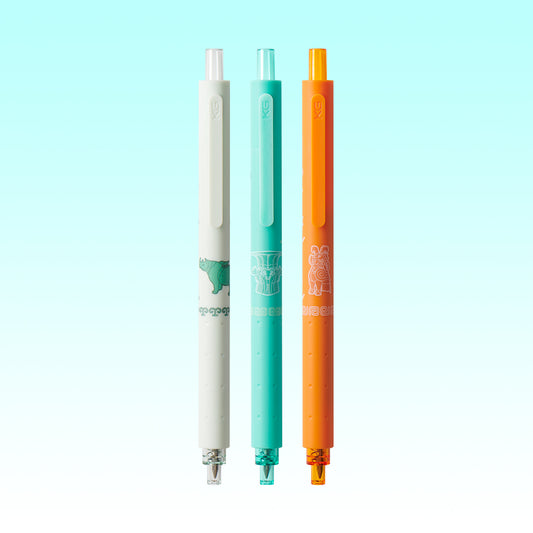 Rocket Bronze Age Gel Pen Set