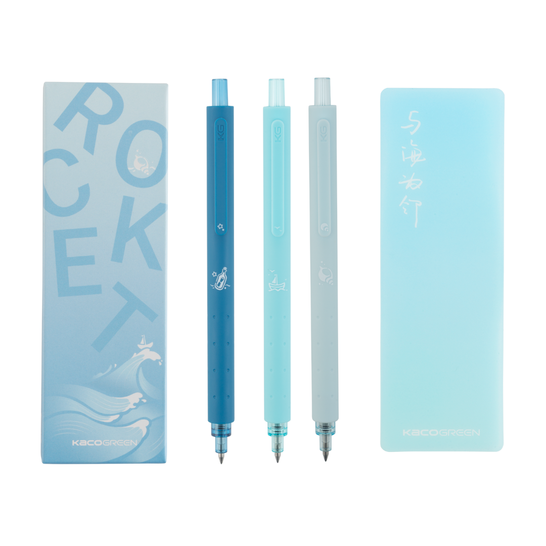 Rocket Marine Friendly Neighbor Gel Pen Set