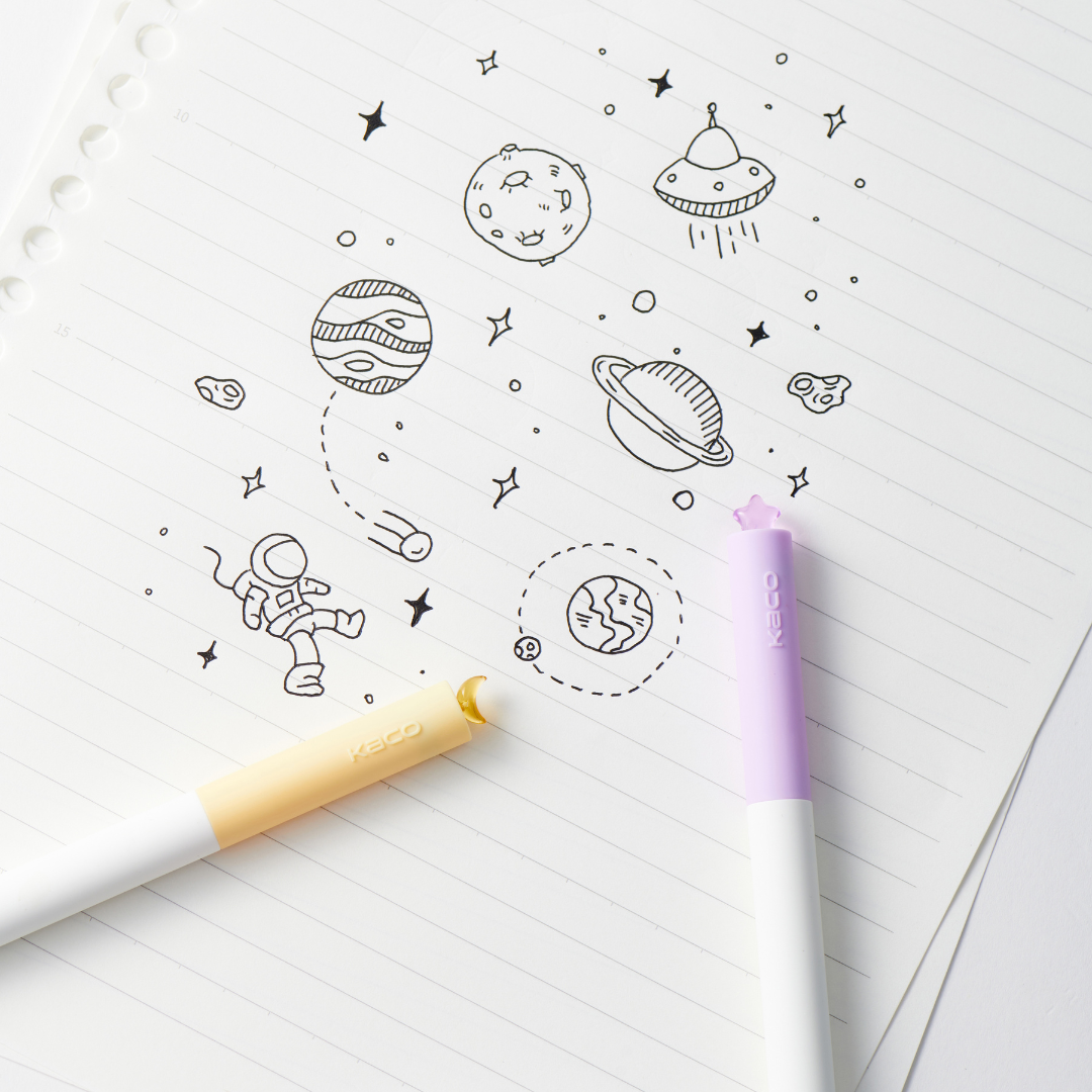 First Roller Stars Gel Pens- Set of 3 Pens