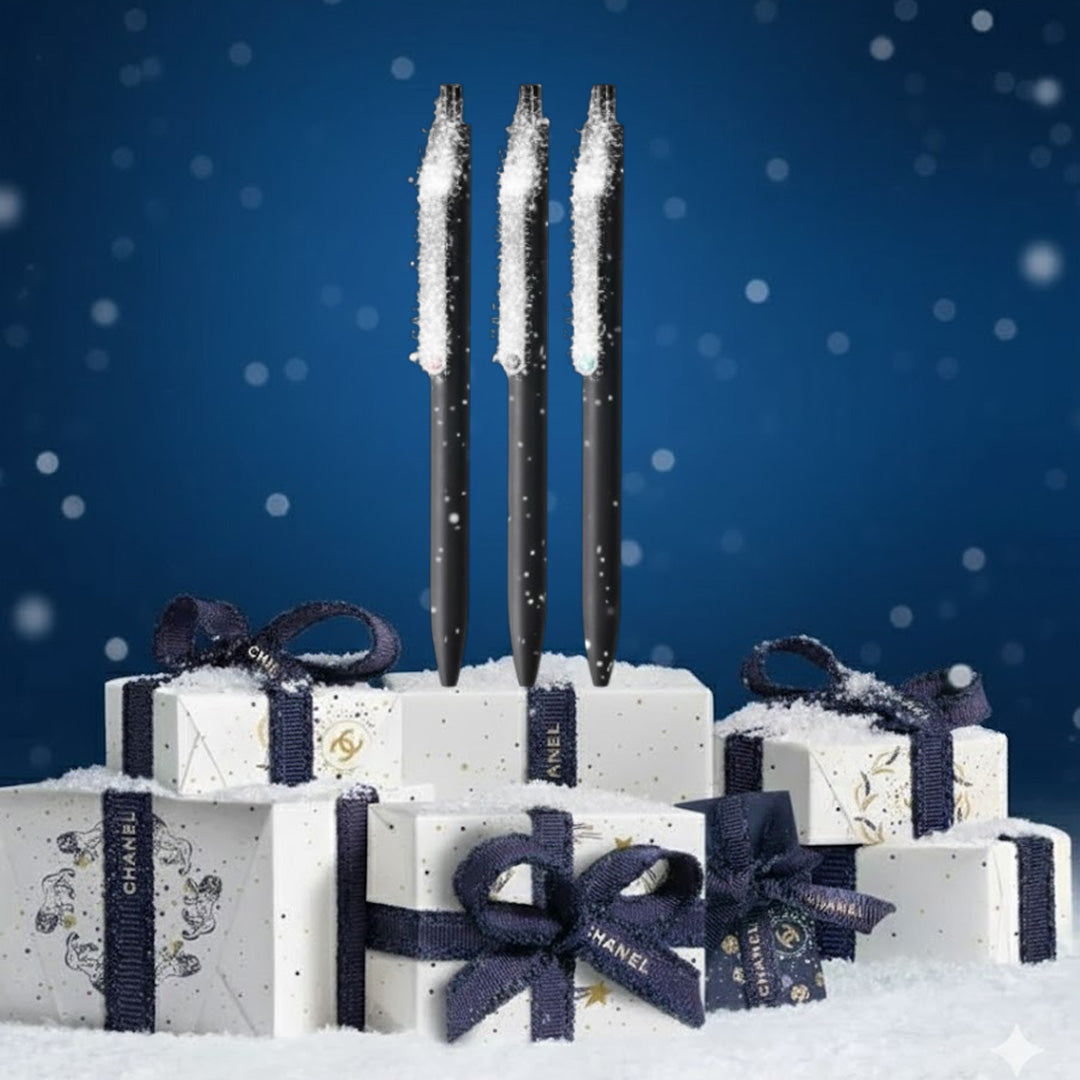 Midot Clip Chrome Gel Pen Set